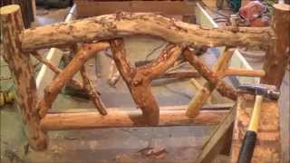 Part 5 of the log bed project gets the headboard finished and it is ready for sanding before staining and varnishing.