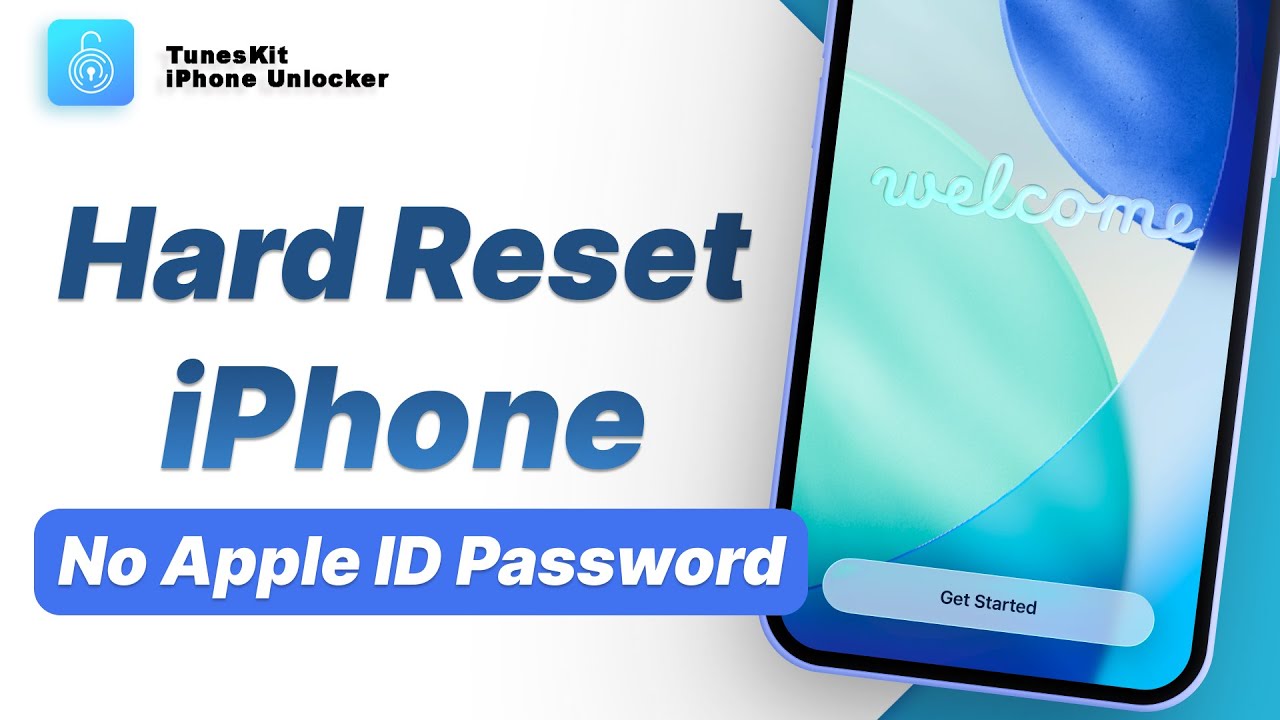 How to Hard Reset iPhone No Apple ID Password Needed