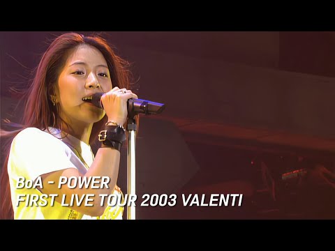 BoA - POWER [BoA FIRST LIVE TOUR 2003 -VALENTI-] - YouTube