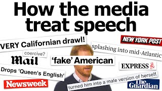 How the media treat speech: the case of Prince Harry