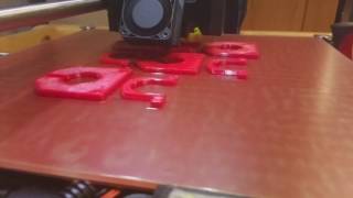 Lulzbot TAZ 6 Mostly-Printed CNC Top Corners & Feet