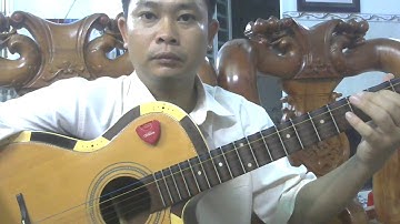 Vọng Kim Lang dây đào-Hướng dẫn học đàn ghita cổ | Tấn Thành Bàu Năng