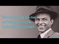 1 Hour of I Love You Baby by Frank Sinatra (Lyrics)