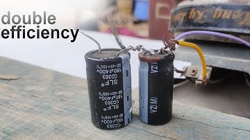 How to increase bass use polarized capacitors instead of non polarized capacitors