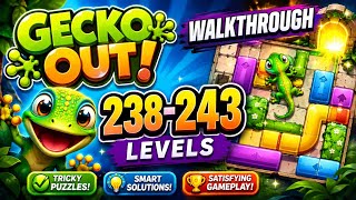 Gecko Out Gameplay Walkthrough Levels 238–243 | Android Puzzle Game screenshot 1
