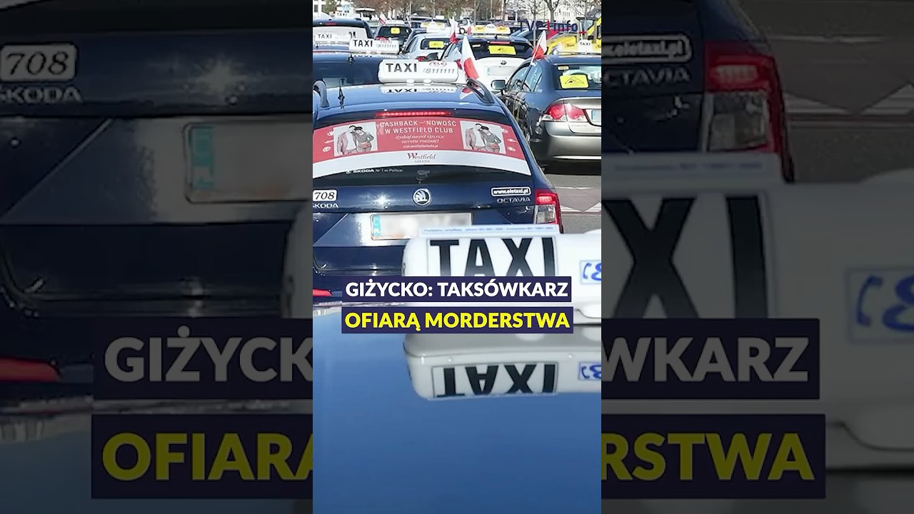 Giżycko: Taksówkarz ofiarą morderstwa 
