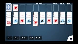 Complete Forty Thieves Solitaire Game - FULL HD screenshot 3