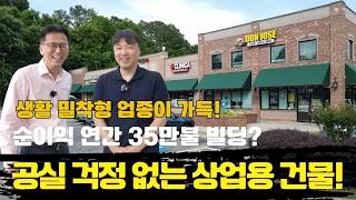 [아틀란타 커머셜 부동산] 뷰포드 하이웨이 선상의 깔끔한 상업용 건물이 매물로! 12개 유닛이 만실! 공실 걱정 없이 안정적으로 수익이 나는 생활밀착형 업종을 보유한 우량 매물