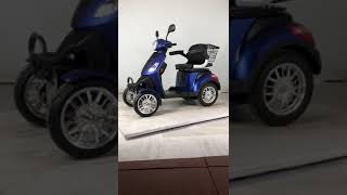 OEM customized electric four-wheeler home elderly leisure shock absorption scooter