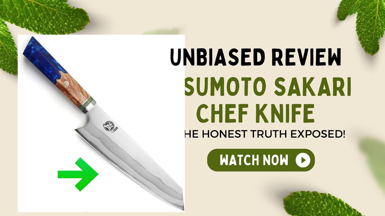 Unleashing the Power of the Mitsumoto Sakari Japanese Chef Knife! A knife  for Culinary Perfection! 