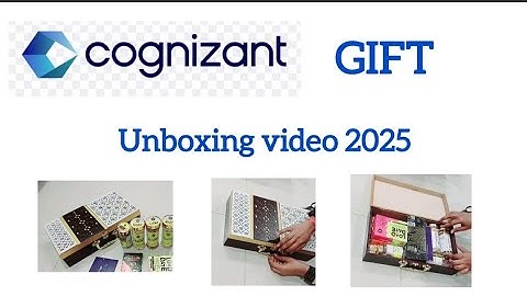 Cognizant Gift 2025 #cognizant #gift #unboxing #cognizanthiring