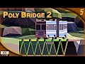 POLY BRIDGE 2 #5 | UN PUENTE DE MAGIA NEGRA | Gameplay Español