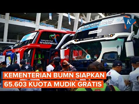 Kabar Gembira, Kementerian BUMN Siapkan Kuota 65.603 untuk Mudik Gratis