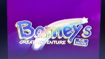 Opening to Barney In Outer Space 1998 VHS