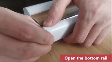 How to Adjust the Controls of the Cordless Cellular Shades