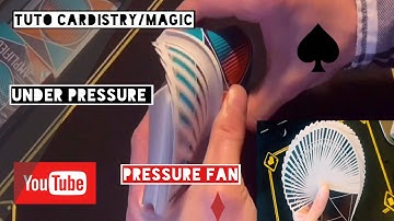 Cardistry tutorial(the pressure fan/under pressure)
