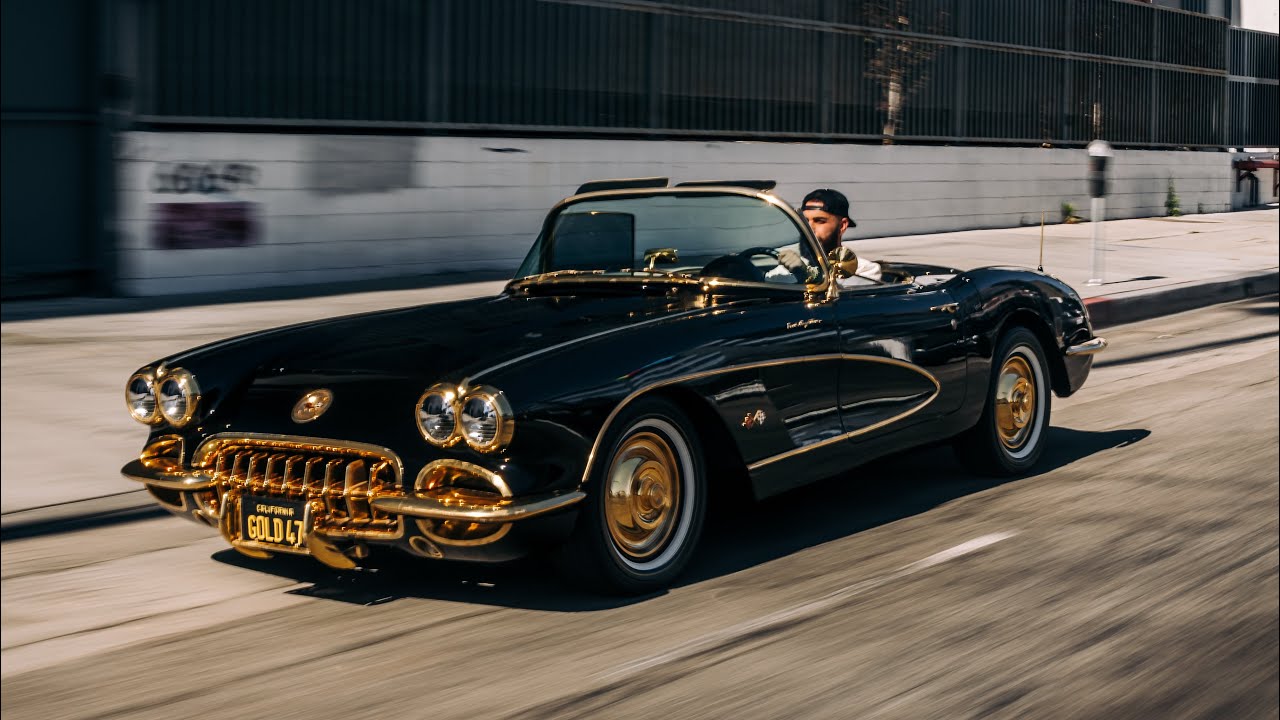 1959 Corvette Gold Plated, Urus Grey Painted Wheels, Setting up the New Podcast Room.