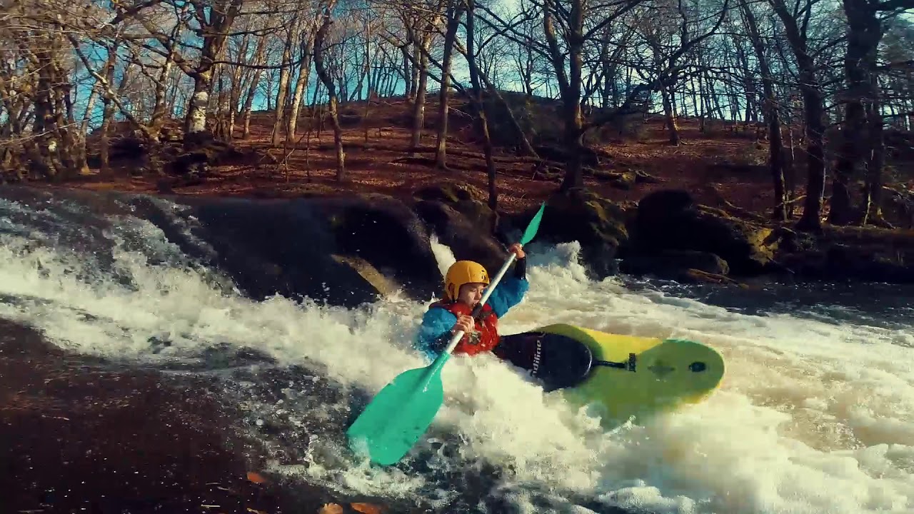 Tarnac en Kayak hiver 2016