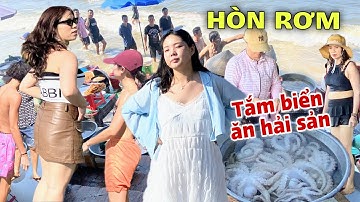 Đông Nghẹt Du Khách Đến Nghỉ Dưỡng Tham Quan Tắm Biển Ăn Hải Sản Tại Mũi Né Phan Thiết Bình Thuận
