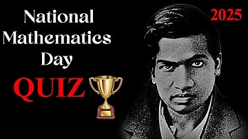 Maths Quiz National Mathematics Day Quiz in English Ramanujan Quiz 2025