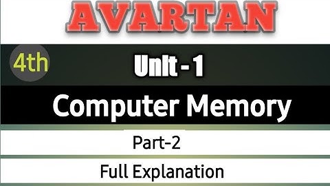 AVARTAN | Class -4th | Chapter -1st / Part-2