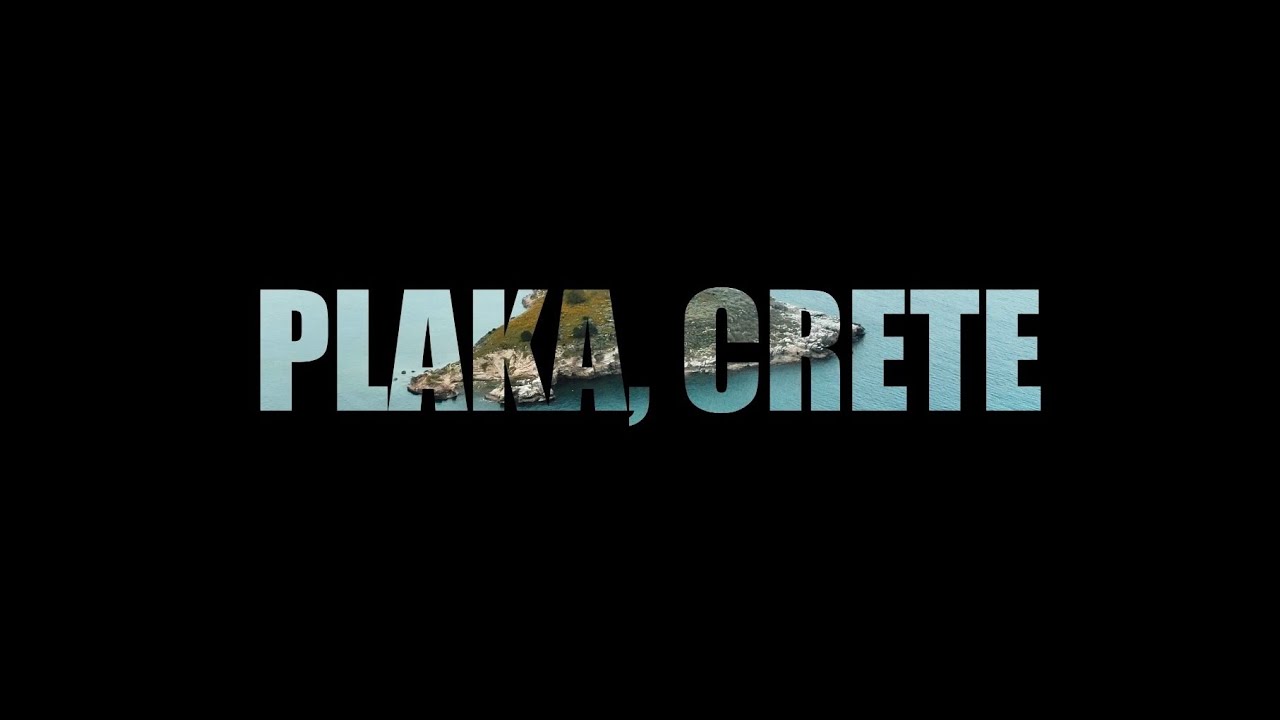 Plaka Crete 4K Drone