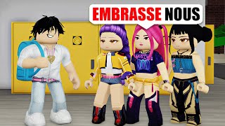 LES HUNTRIX ONT CRUSH SUR MOI SUR BROOKHAVEN ! ROBLOX