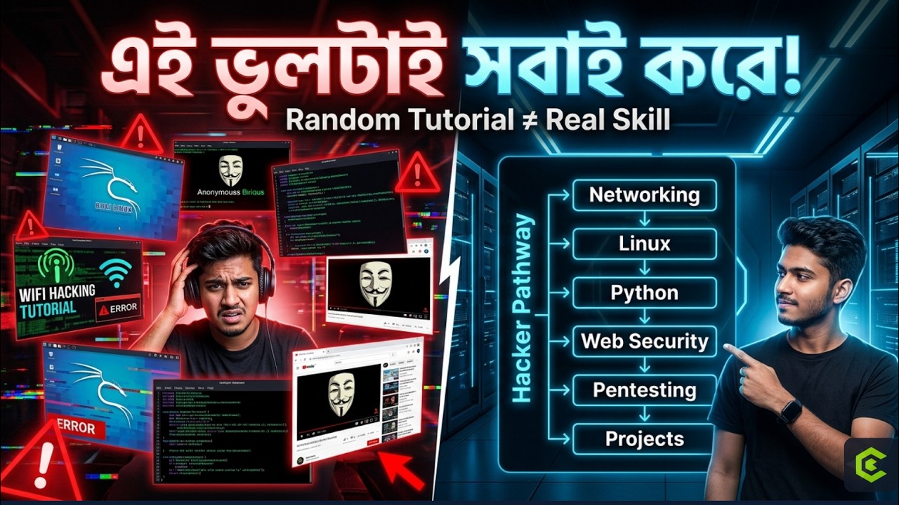 Random Tutorial দেখে Ethical Hacking শেখা অসম্ভব! - YouTube