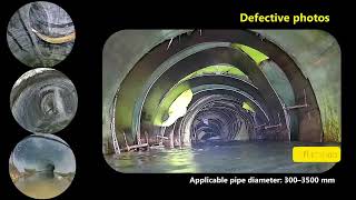 GT-Veyron Long Range Pipeline Inspection Robot | 500-2000m Robotic Pipe Inspection System