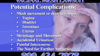 Vaginal Mesh Warning