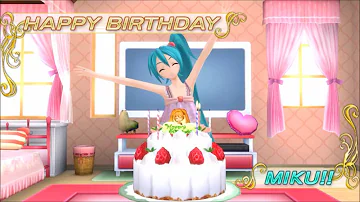 Project DIVA X - Miku's Birthday Event