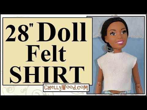 28 inch barbie doll clothes patterns