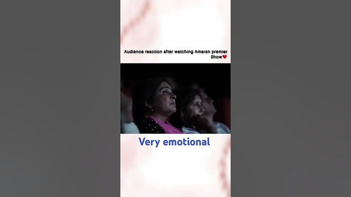 Audience reaction after watching Amaran movie #viralvideo