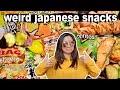 Interesting or Strange? Trying Japanese Food &amp; Snacks from Marukai Market | Little Tokyo Part 2