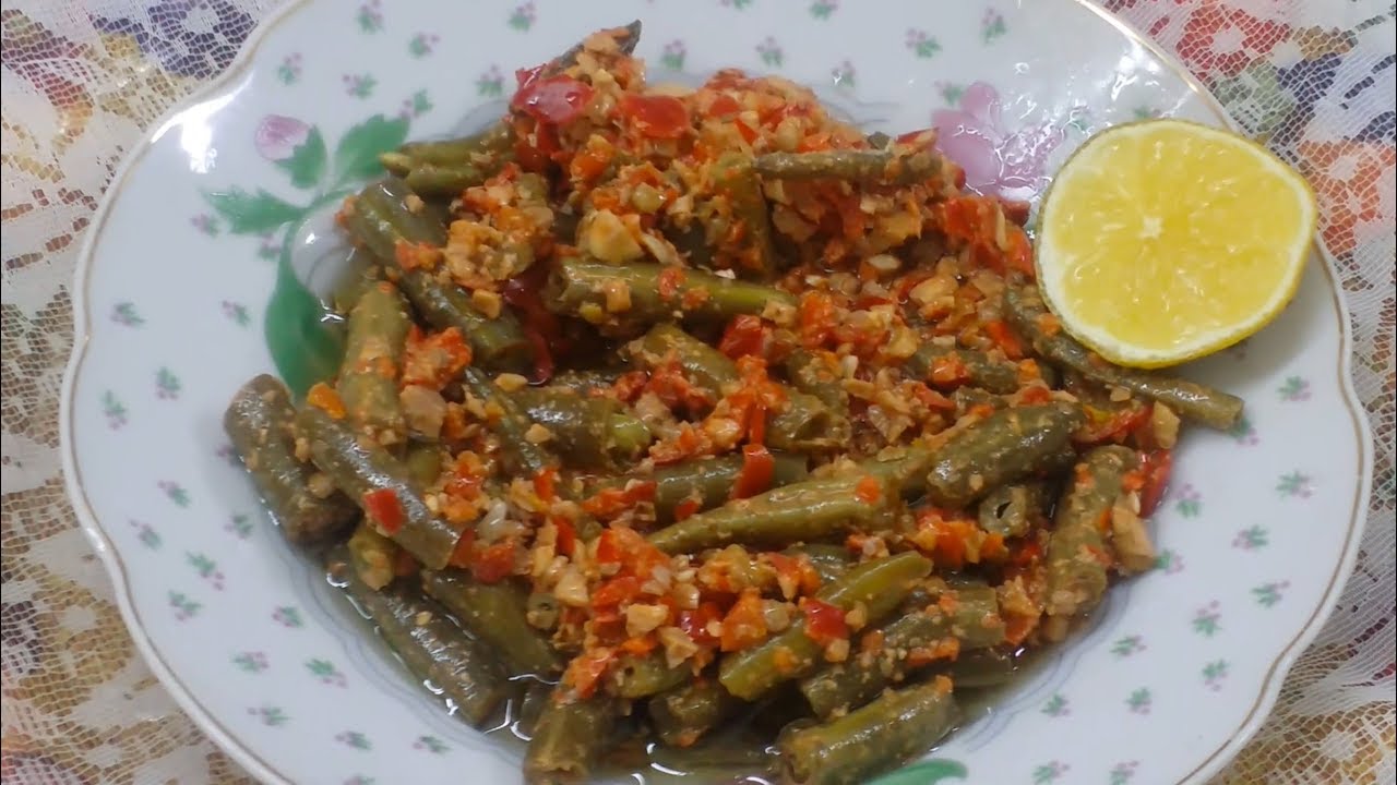 مكدوس اللوبياء Green Beans Makdous