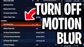 How To Turn Off Motion Blur in COD Black Ops 7 - Full Guide