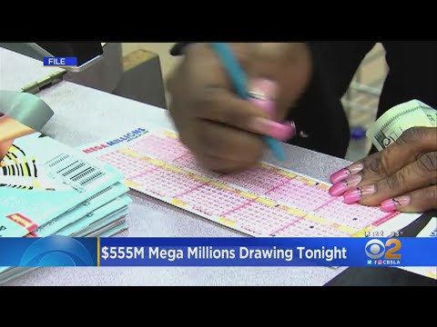 $555 million jackpot up for grabs in tonight's Mega Millions drawing