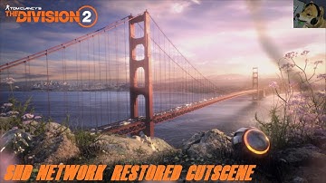 The Division 2 SHD Network Restored Cutscene