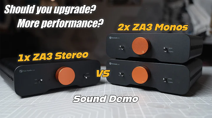 [COUPON ADDED] Fosi ZA3 Stereo vs ZA3 Mono (Free performance upgrade trick!)