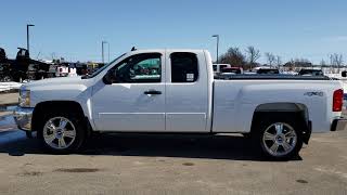 2012 USED CHEVROLET SILVERADO 1500 EXTENDED CAB FOND DU LAC $21,499 SOLD! 9500