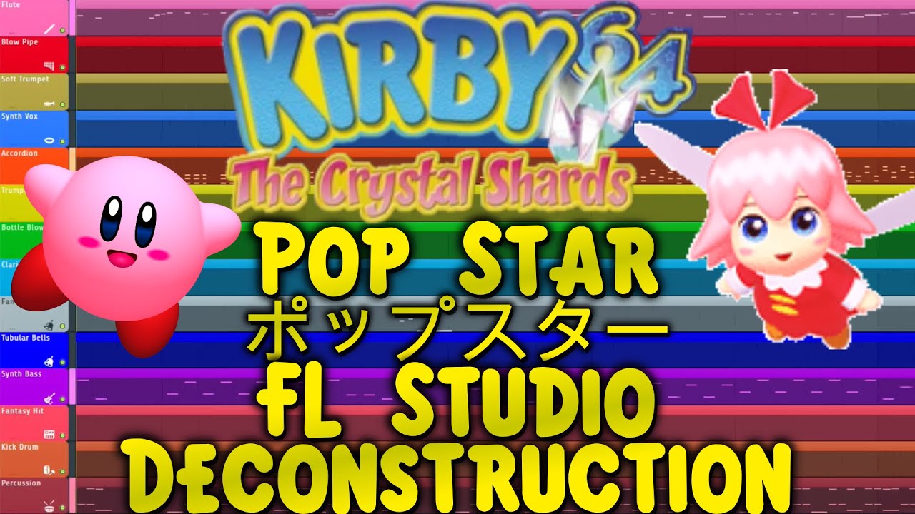 Kirby 64: The Crystal Shards - POP STAR - FL Studio Deconstruction