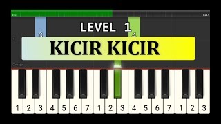 nada piano kicir kicir - tutorial level 1 - lagu daerah nusantara tradisional - jakarta