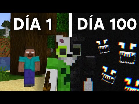 I Survived 100 DAYS with SCHIZOPHRENIA in Minecraft HARDCORE