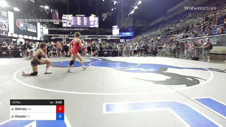 127 Lbs Round Of 16 - Jaclyn Dehney, Massachusetts...