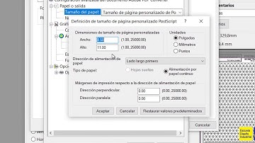 Como imprimir archivos PDF en hoja oficio en tamaño real