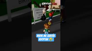 Nadie Me Quería Adoptar 😭 #roblox #robloxshorts #brookhaven #robloxedit #robloxgames #game