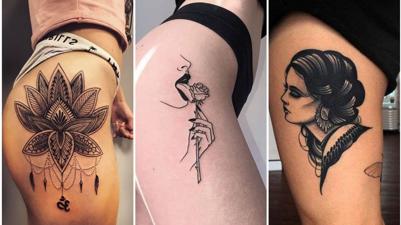 WOW, Look At These 40+ New ATTRACTIVE Side Thigh Tattoos For Girls 2021 |  Women's Tattoos 2021! - YouTube