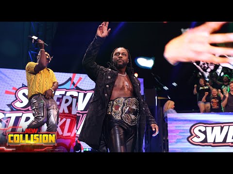 The NEW AEW World Champion, Swerve Strickland, SPEAKS! | 4/27/24, AEW Collision