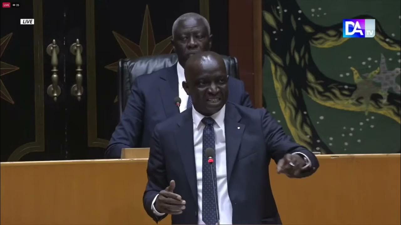 Débat d’orientation budgétaire L’intégralité du discours du ministre des finance et du budget