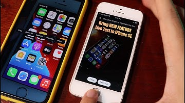Bring Live Text Feature from iOS 15 to iPhone SE